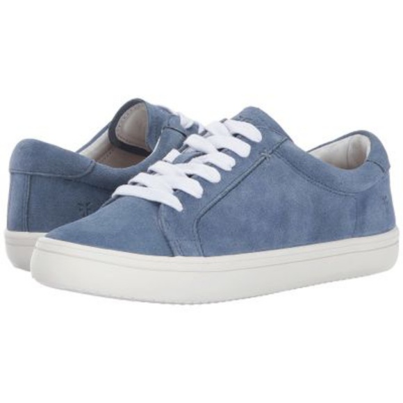 frye suede sneakers